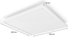 Philips - Hue AURELLE dimmelhető LED mennyezeti lámpa LED/39W/230V 60x60 cm fehér