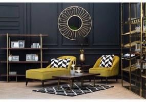 Barna kerek dohányzóasztal 60x120 cm Brando – Premier Housewares