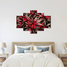 Piros szirmok képe (150x105 cm)
