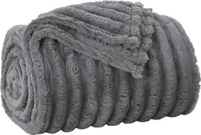 vidaXL Dobós takaró Sötétszürke 200 x 150 cm Gyapjú