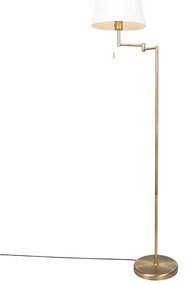 Okos klasszikus állólámpa bronz fehérrel, WiFi A60 - Ladas Fix