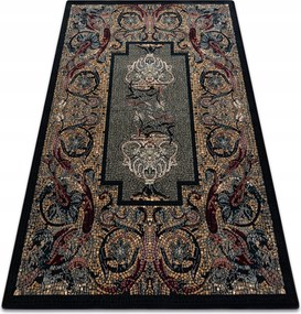 Lengyel Szőnyeg 235x350 Mozaik navy Gyapjú #POL335