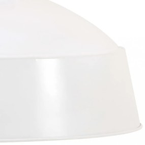 fehér ipari függőlámpa 58 cm E27