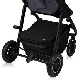 Lionelo - AMBER PLUS 3 az 1-ben kombinált babakocsi, grafit