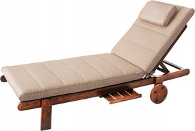 Matrac Napozóágy Kerti párna napozóágyhoz 204x60