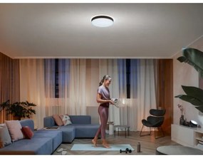 Philips - dimmelhető LED mennyezeti lámpa Hue ENRAVE L LED/33,5W/230V fekete+ távirányító