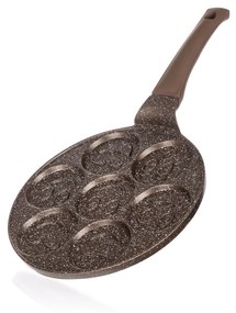 Banquet  Granite Brown Smile palacsintasütő serpenyő tapadásmentes felülettel, 26 cm