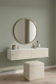 Aplos 120 - White, Travertine