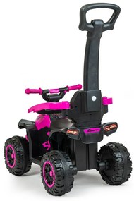 Baby Mix Mega futóbicikli vezetőrúddal, sárga