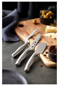 Fa vágódeszka tartozékokkal szeleteléshez 22x38 cm – Holm