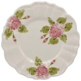 Desszertes tányér - Romantik Rózsa