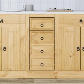 Cabinet fiókkal tárolóval Méz 40 x 46 x 81,5 cm Tömör fenyőfa