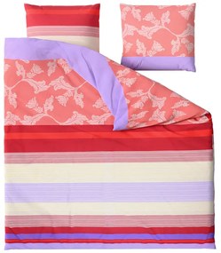 Renforcé pamut ágynemű IMARA piros Ágyneműhuzat mérete: 2 db 80 x 80 cm | 200 x 200 cm