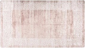 vidaXL bézs csúszásmentes mosható szőnyeg 190 x 300 cm