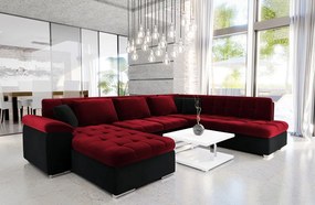 Sarokkanapé Talina alvási funkcióval (Bal U) (Kronos 02 + Kronos 07 + Kronos 02). 1059441