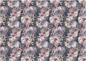 3D fotótapéta virágok bazsarózsa rózsák növények 254 x