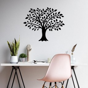 Tree fém fali dekoráció, 70×57 cm