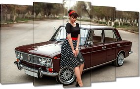 Képek 100x60 Klasszikus autó Retro autó