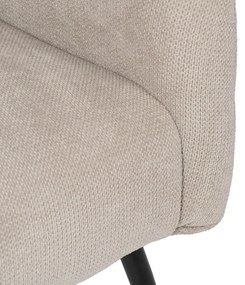 Bézs zsenília fotel Classic – Ixia