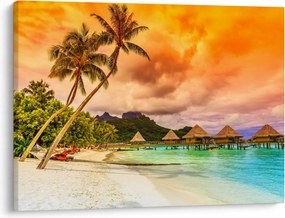 Kép - Bora Bora szigete (70x50 cm)