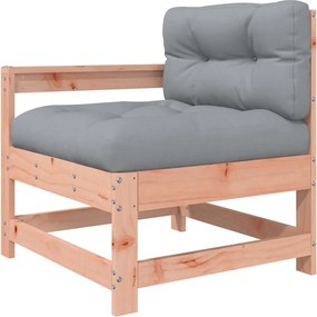 vidaXL tömör duglászfenyő kerti szék párnával
