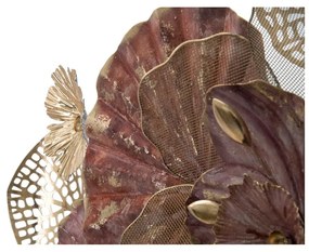 Flowery fali fémdekoráció, 118 x 58 cm - Mauro Ferretti