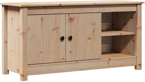 vidaXL tömör fenyőfa TV-szekrény 103 x 36,5 x 52 cm