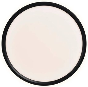 NORDLUX 2110826103 LIVA Kerek Mennyezeti Lámpa Fekete LED IP54