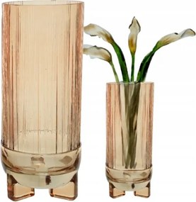 DekoratĂv Ăveg VĂĄza VirĂĄgokhoz Modern 28X12CM