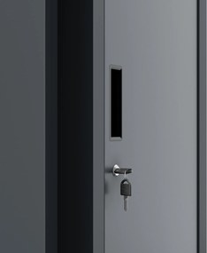 KACPER 1 Plus fém munkavállalói szekrény 400 x 1800 x 500 mm