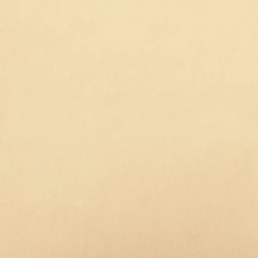 krémfehér bársony pihenőfotel