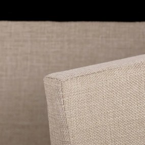 Tárolós Puff, Bézs Szövet. TAB-462 CRM2