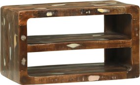 vidaXL TV szekrény Sokszínű 60 x 32 x 36 cm Tömör újrahasznosított fa