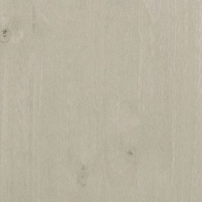 HAMAR fehér tömör fenyőfa tálalószekrény 113 x 40 x 80 cm