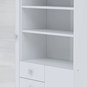 Fehér fürdőszoba szekrény 90x182 cm Combi – TemaHome