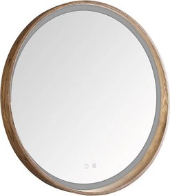 Zuma Line 3123-2-LED Fürdőszobai fűthető tükör 36W/230V 3000/4000/6000K átm. 80 cm IP44