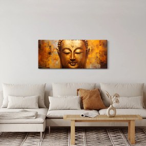 Kép - Buddha, olajfestmény (120x50 cm)