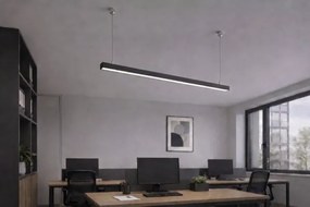Brilagi - FULLDAY LED függeszték 20/30/40W, 230V, 2700/4000/6000K, 120 cm, fekete