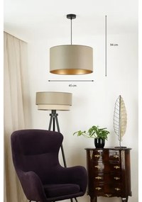 Brilagi - OREGON ROLLER VEGE függeszték 1xE27/15W/230V, 45 cm, szürke