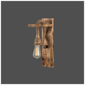 Natúr színű fali lámpa Woody – Squid Lighting