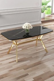 Esla - Black Marble, Gold
