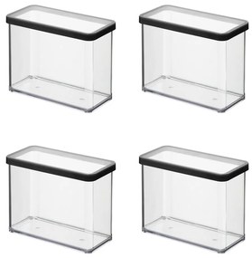 ROTHO LOFT MŰANYAG KONYHAI TÁROLÓDOBOZ - 4X2,1 L (20 x 10 x)