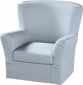 Dekoria Tomelilla magas fotelhuzat Ikea könyvjelzőkkel kék