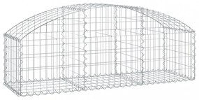 íves horganyzott vas gabion kosár 150x50x40/60 cm