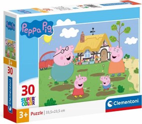 Peppa malac Mud 30 db-os puzzle Clementoni