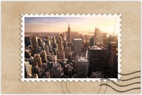 Poszterek 90x60 New York felülnézet