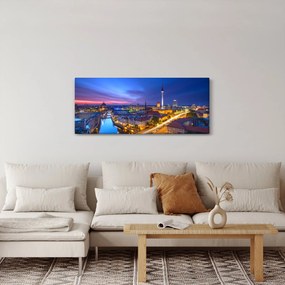 Kép - Kék ég Berlin felett (120x50 cm)