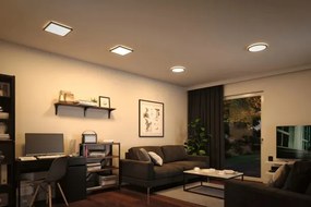 Paulmann 79921 - LED/16W dimmelhető ATRIA panel 230V 3000K 29,3x29,3 cm fekete