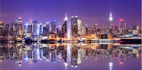 Fotó üvegkép Manhattan New York 140x70