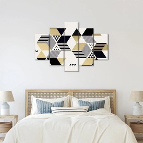 Kép - Geometriai formák N⁰1 (150x105 cm)